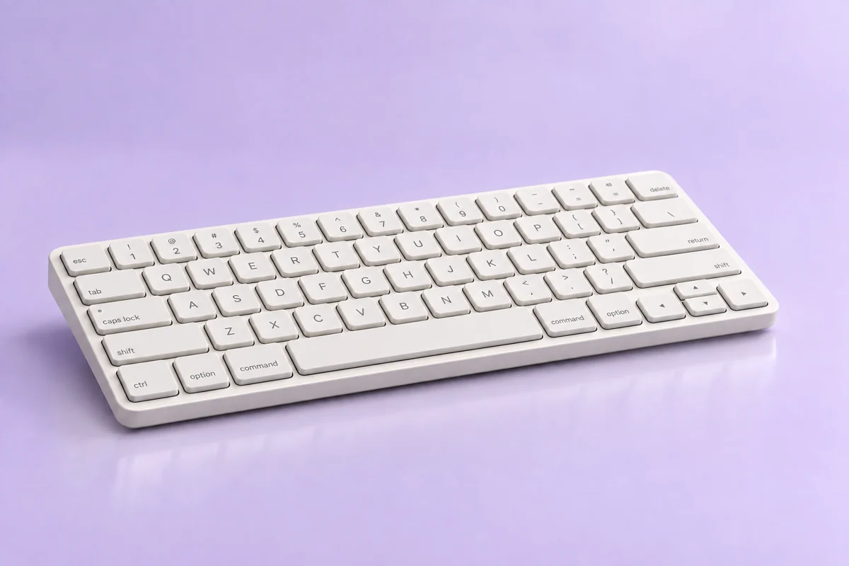 AI-generated illustration of keyboards for essays & assignments.